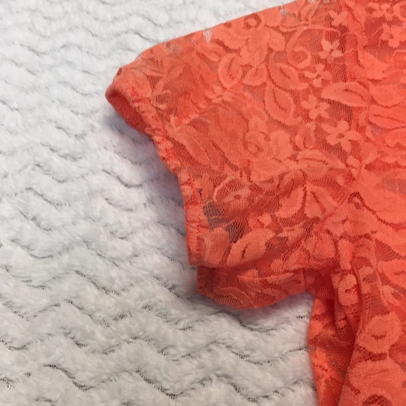 NWT Bobbie Brooks lace shirt - size Large - Picture 5 of 8